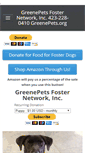 Mobile Screenshot of greenepets.org